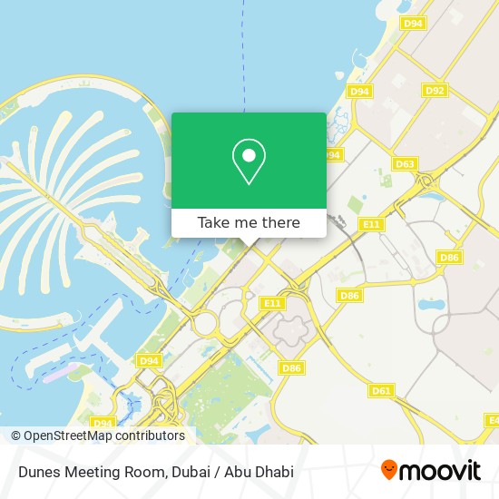 Dunes Meeting Room map