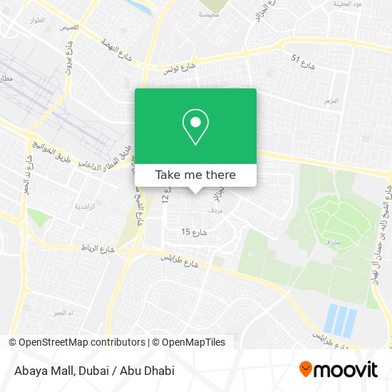 Abaya Mall map