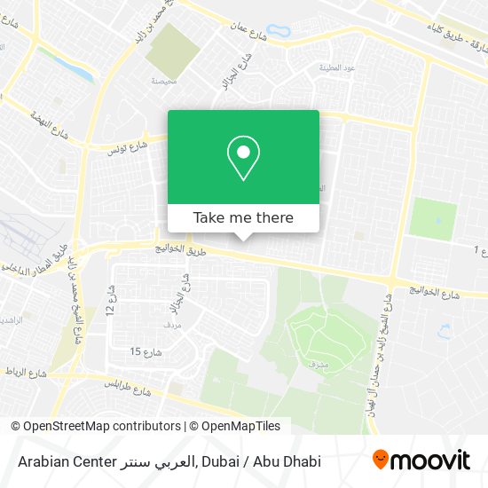 Arabian Center العربي سنتر map