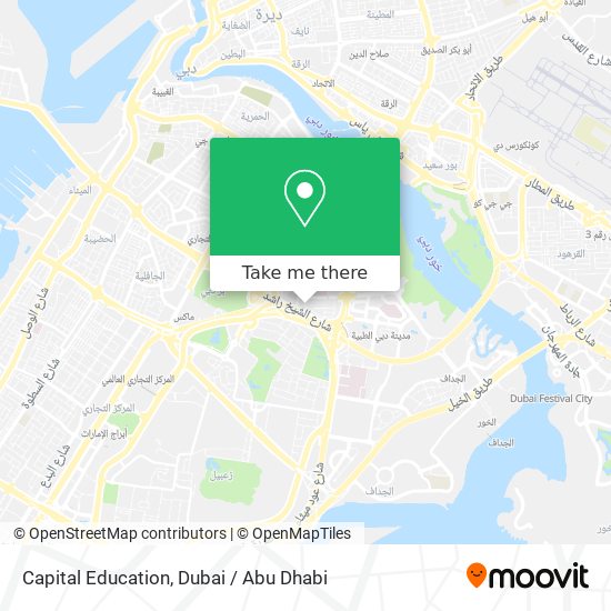 Capital Education map