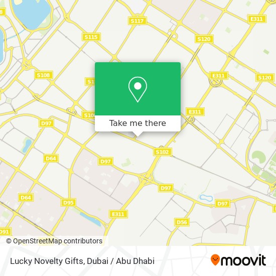 Lucky Novelty Gifts map