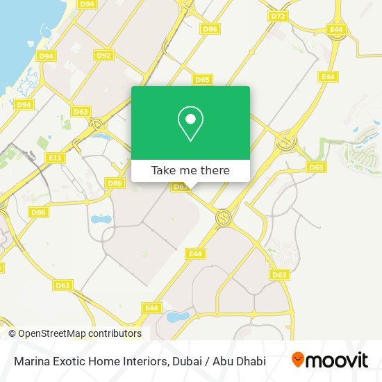 Marina Exotic Home Interiors map