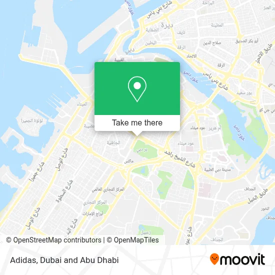 Adidas map