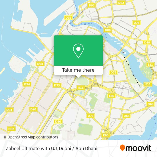 Zabeel Ultimate with UJ map