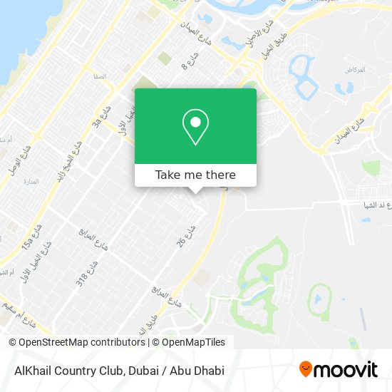 AlKhail Country Club map