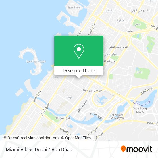 Miami Vibes map