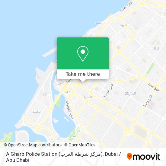 AlGharb Police Station (مركز شرطة الغرب) map