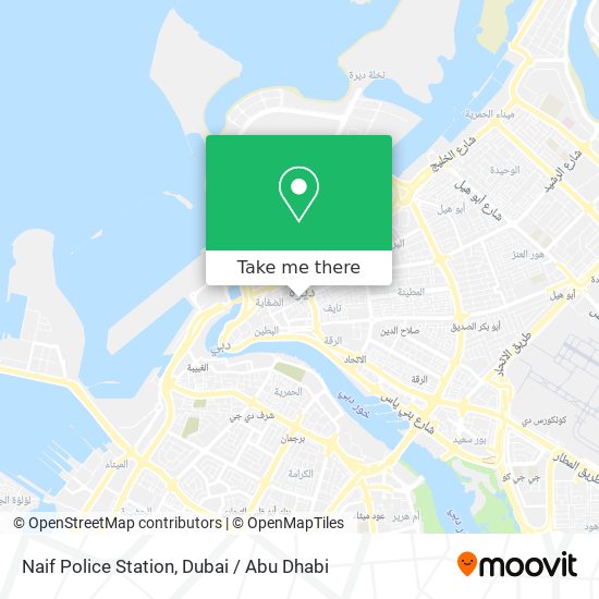 Naif Police Station map