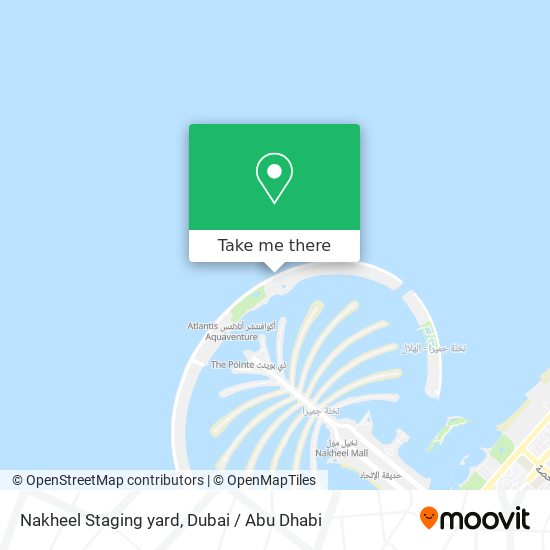 Nakheel Staging yard map