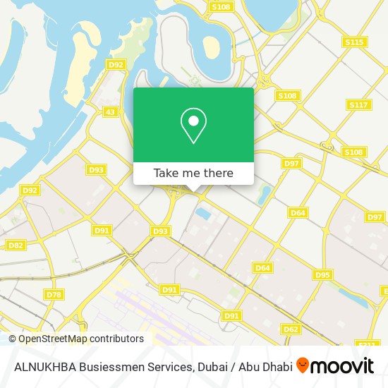 ALNUKHBA Busiessmen Services map