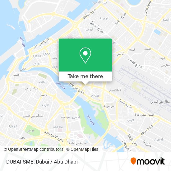 DUBAI SME map