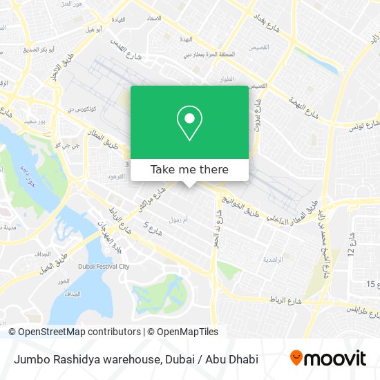 Jumbo Rashidya warehouse map