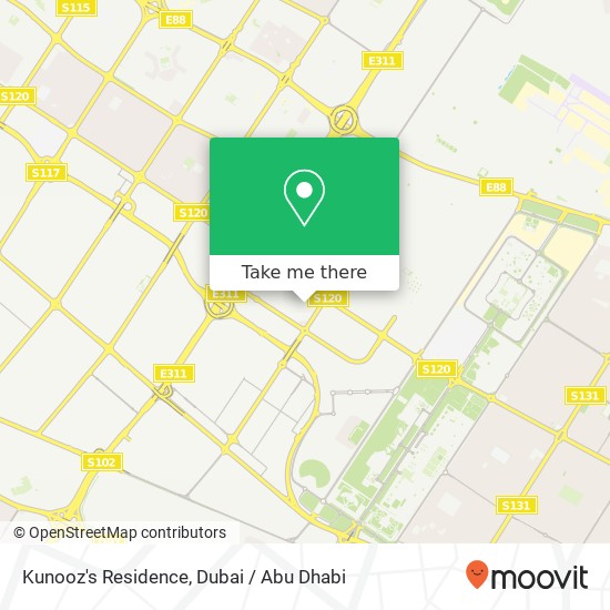 Kunooz's Residence map