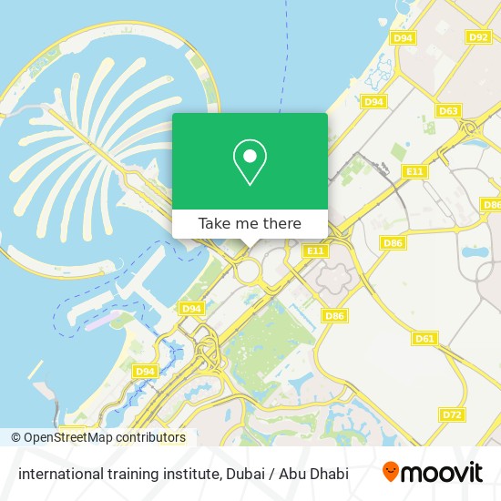 international training institute map