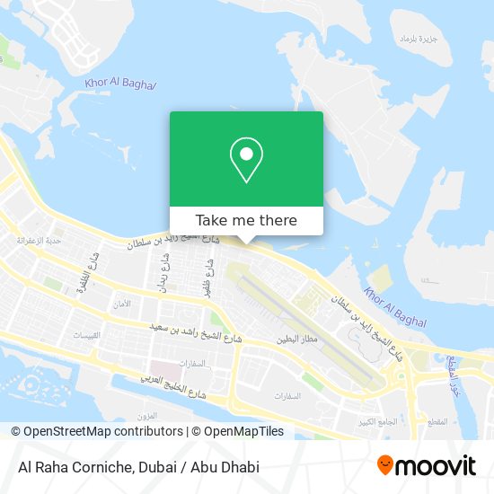 Al Raha Corniche map