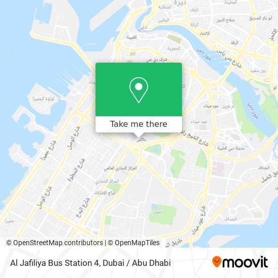 Al Jafiliya Bus Station 4 map