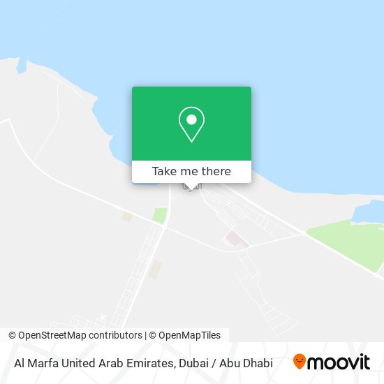 Al Marfa United Arab Emirates map