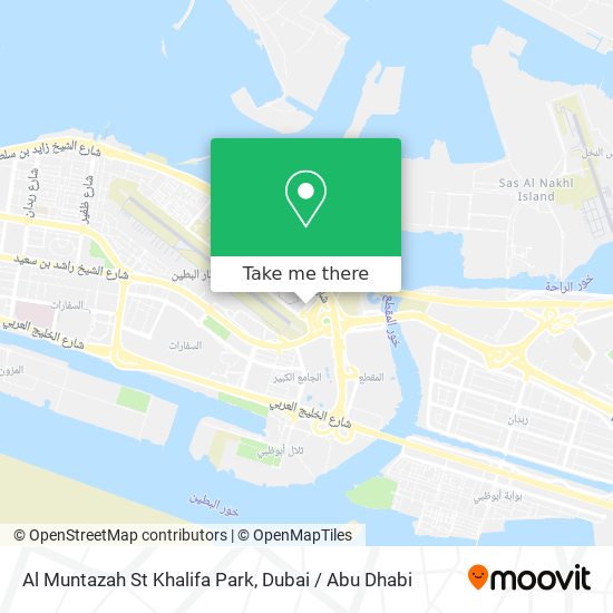 Al Muntazah St Khalifa Park map