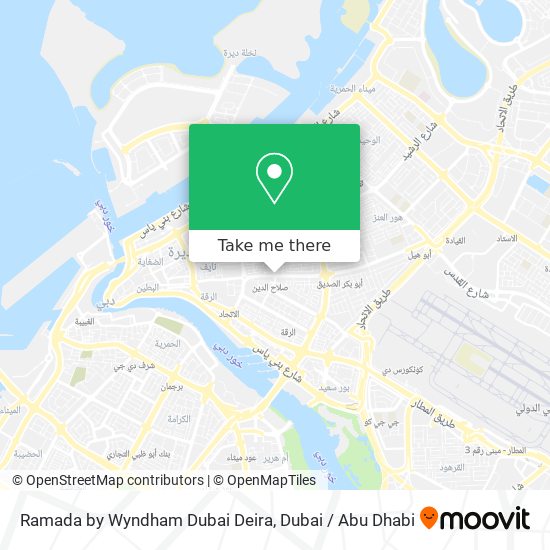 Ramada by Wyndham Dubai Deira map