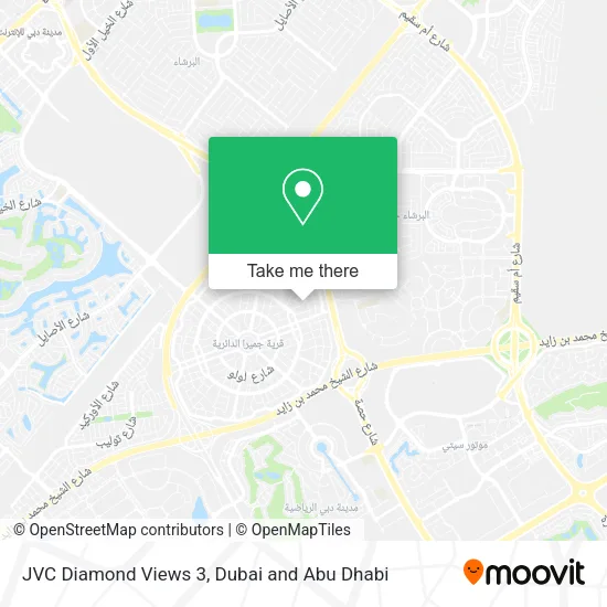 JVC Diamond Views 3 map