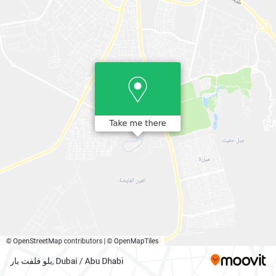 بلو فلفت بار map
