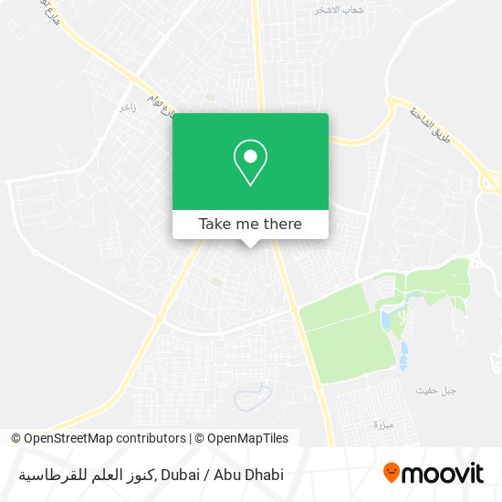 كنوز العلم للقرطاسية map