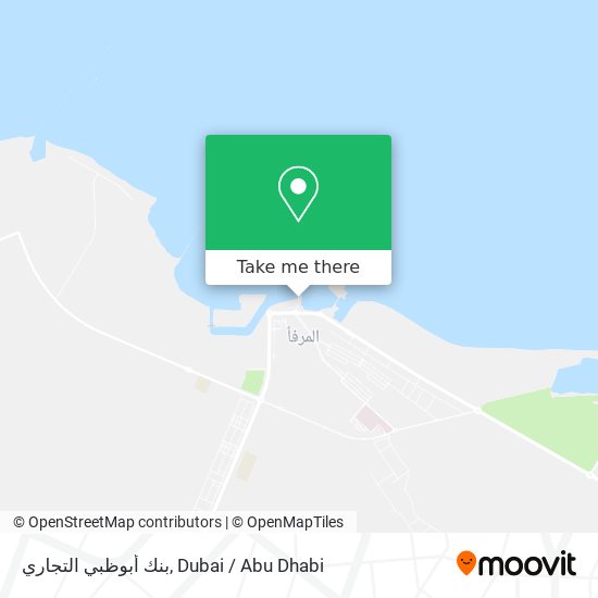 بنك أبوظبي التجاري map