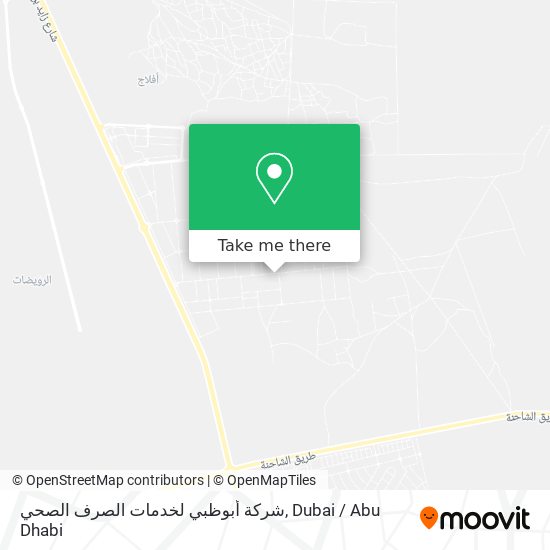 شركة أبوظبي لخدمات الصرف الصحي map