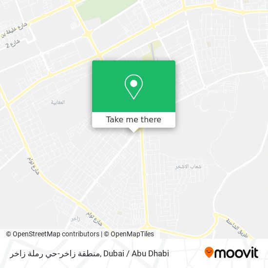 منطقة زاخر-حي رملة زاخر map