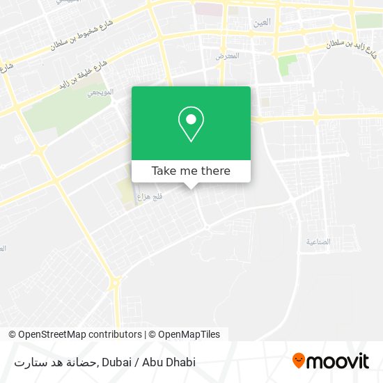 حضانة هد ستارت map