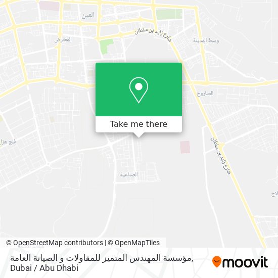 مؤسسة المهندس المتميز للمقاولات و الصيانة العامة map