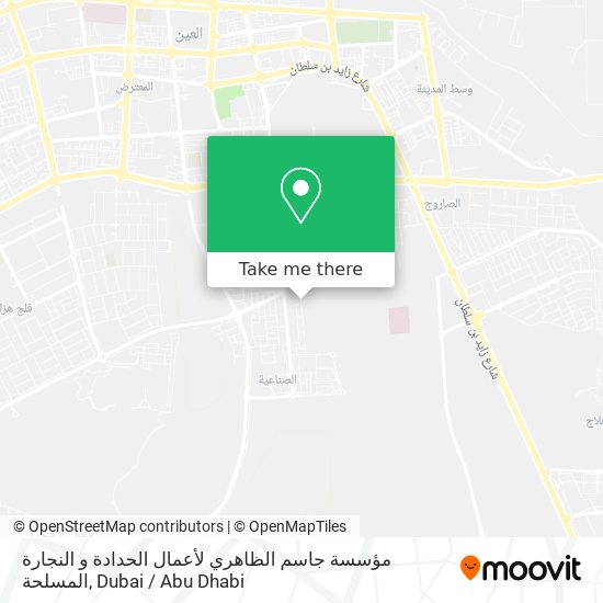 مؤسسة جاسم الظاهري لأعمال الحدادة و النجارة المسلحة map