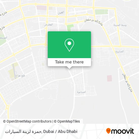 حمزة لزينة السيارات map