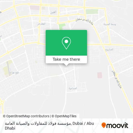 مؤسسة فولاذ للمقاولات والصيانة العامة map