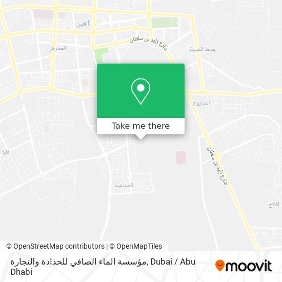 مؤسسة الماء الصافي للحدادة والنجارة map