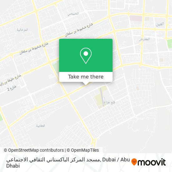 مسجد المركز الباكستاني الثقافي الاجتماعي map