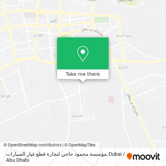 مؤسسة محمود حاجي لتجارة قطع غيار السيارات map