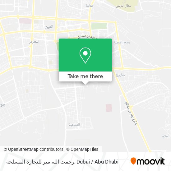 رحمت الله مير للنجارة المسلحة map