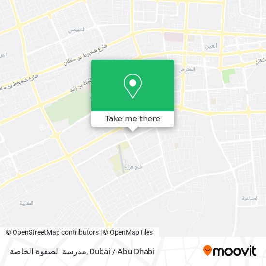 مدرسة الصفوة الخاصة map