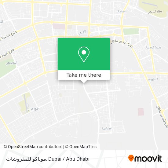 موناكو للمفروشات map