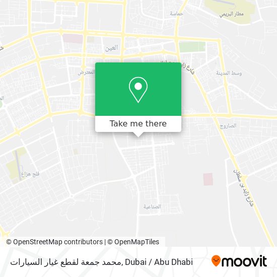 محمد جمعة لقطع غيار السيارات map