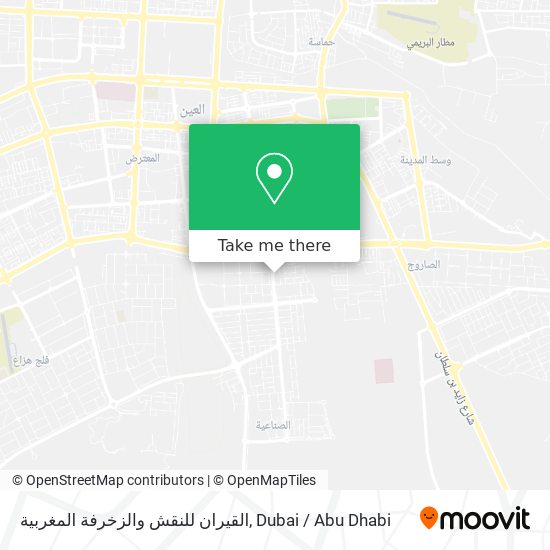 القيران للنقش والزخرفة المغربية map