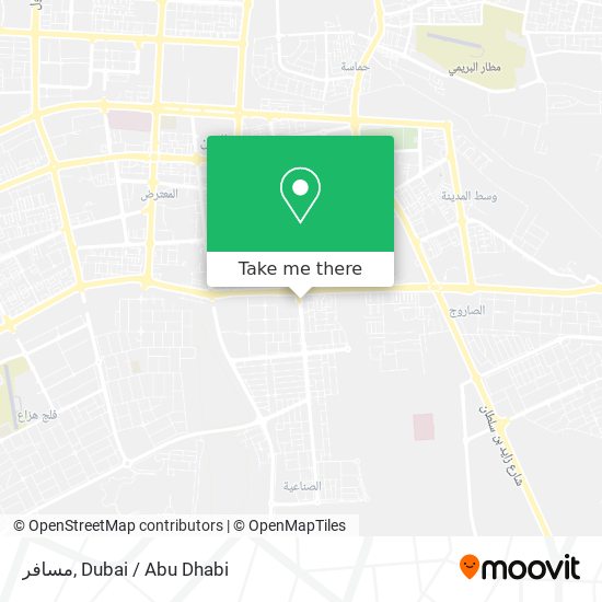 مسافر map