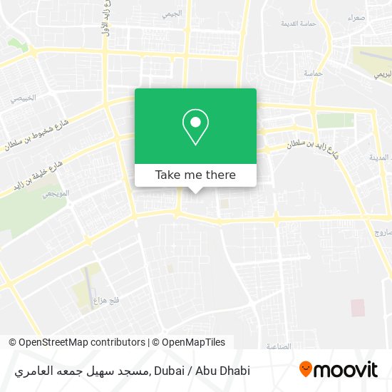 مسجد سهيل جمعه العامري map