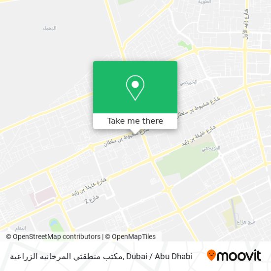 مكتب منطقتي المرخانيه الزراعية map