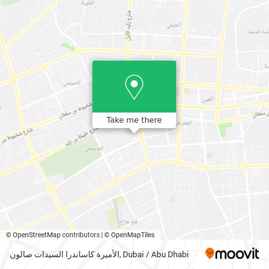 الأميرة كاساندرا السيدات صالون map