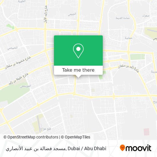 مسجد فضالة بن عبيد الأنصاري map