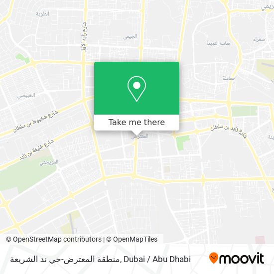 منطقة المعترض-حي ند الشريعة map