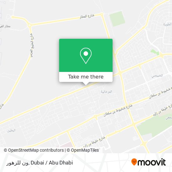 ون للزهور map