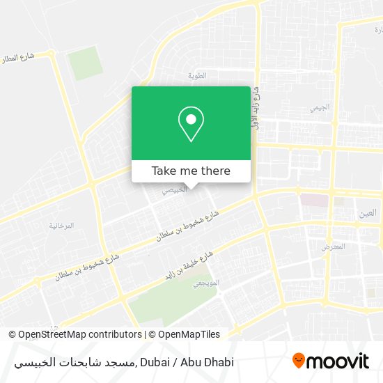 مسجد شابحنات الخبيسي map